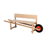 Weltevree WELTEVREE - WHEELBENCH - Eik