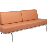 Weltevree Weltevree - Canapé-lit - Cadre gris - Orange délavé