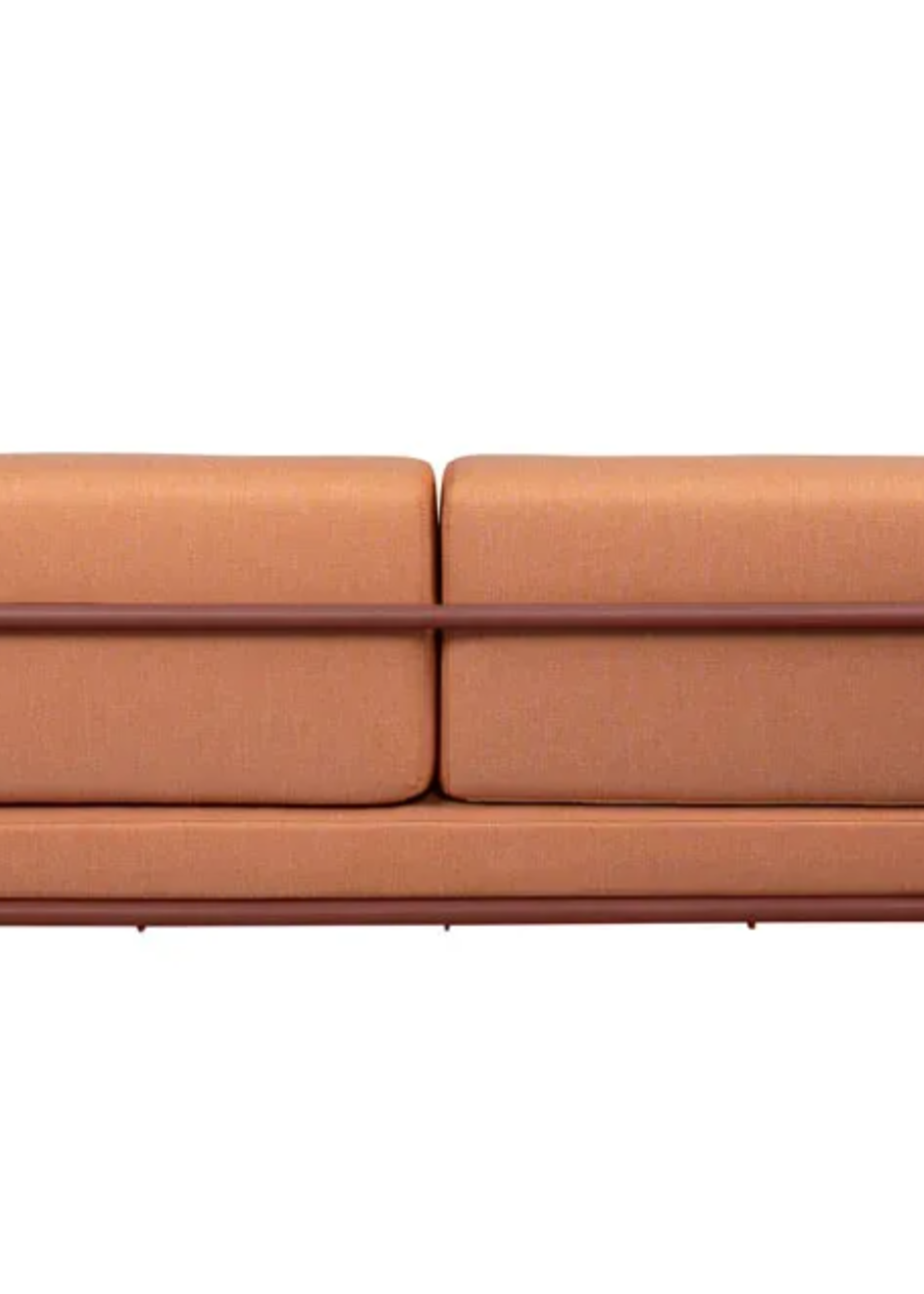 Weltevree Weltevree - Sofabed - Rood Frame - Faded Oranje