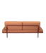 Weltevree - Sofabed - Rood Frame - Faded Oranje
