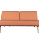 Weltevree Weltevree - Sofabed - Rood Frame - Faded Oranje