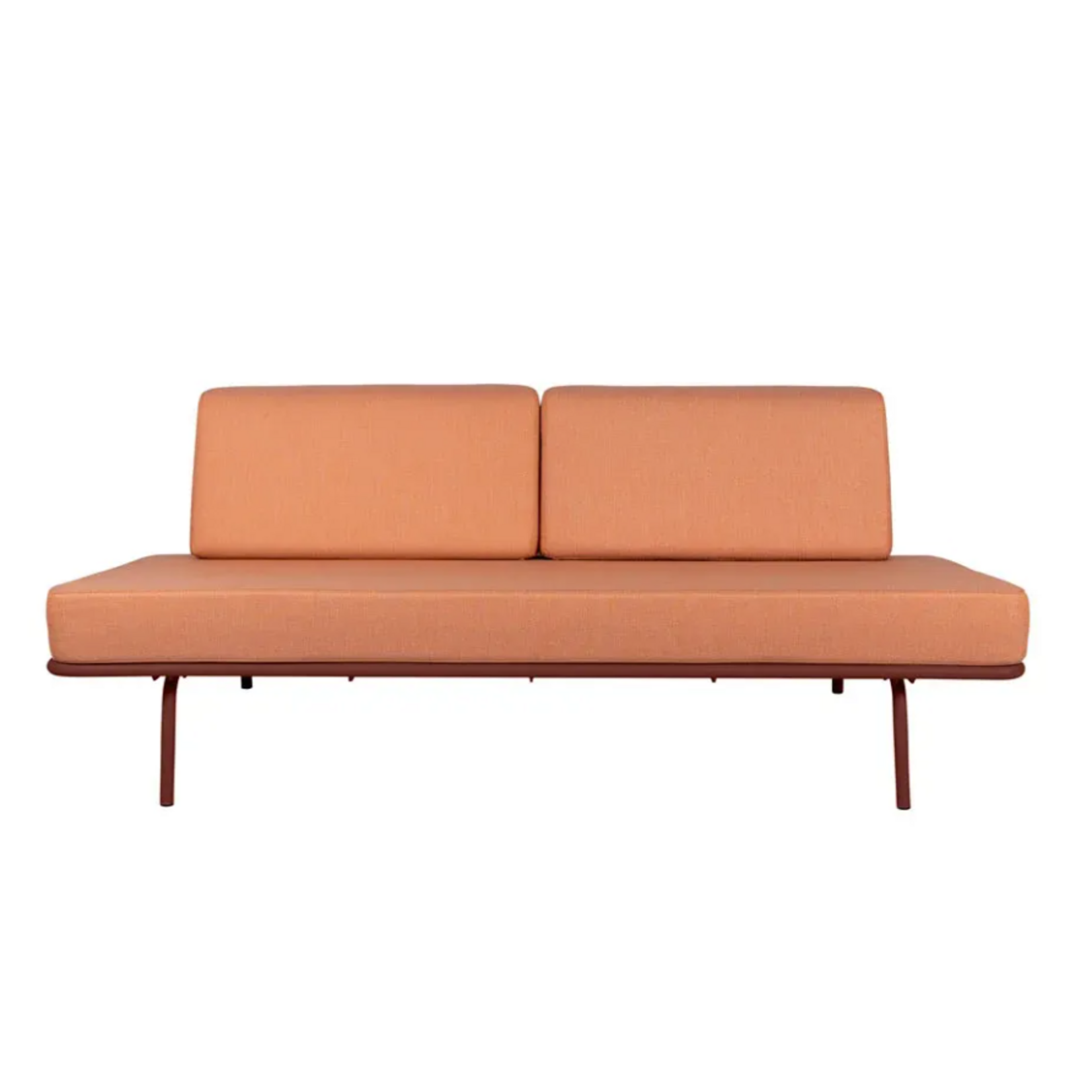 Weltevree Weltevree - Canapé-lit - Cadre Rouge - Orange délavé