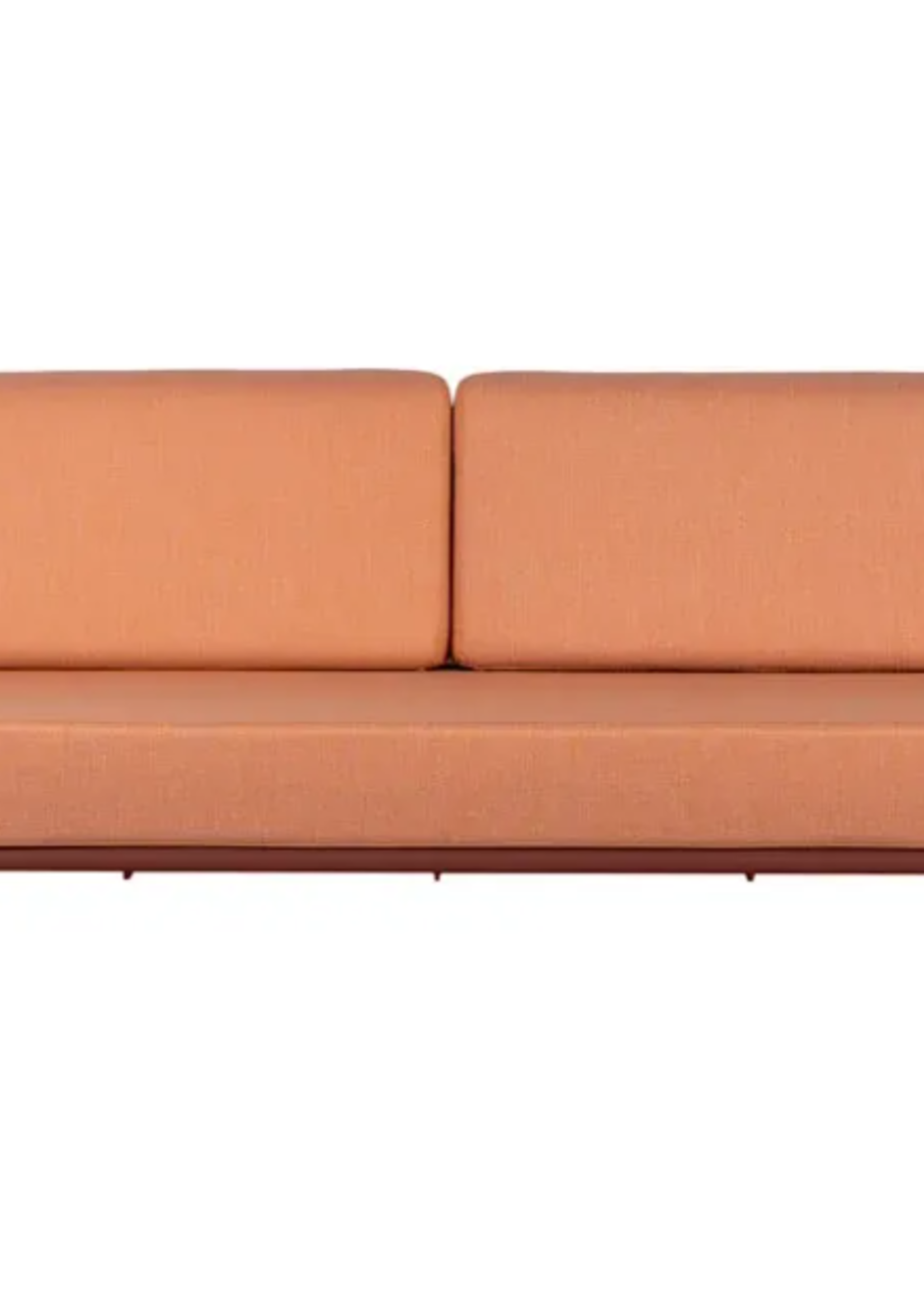 Weltevree Weltevree - Canapé-lit - Cadre Rouge - Orange délavé