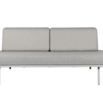 Weltevree Weltevree - Canapé-lit - Cadre gris - Gris clair