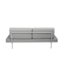 Weltevree - Sofabed - Grijs Frame - Licht Grijs