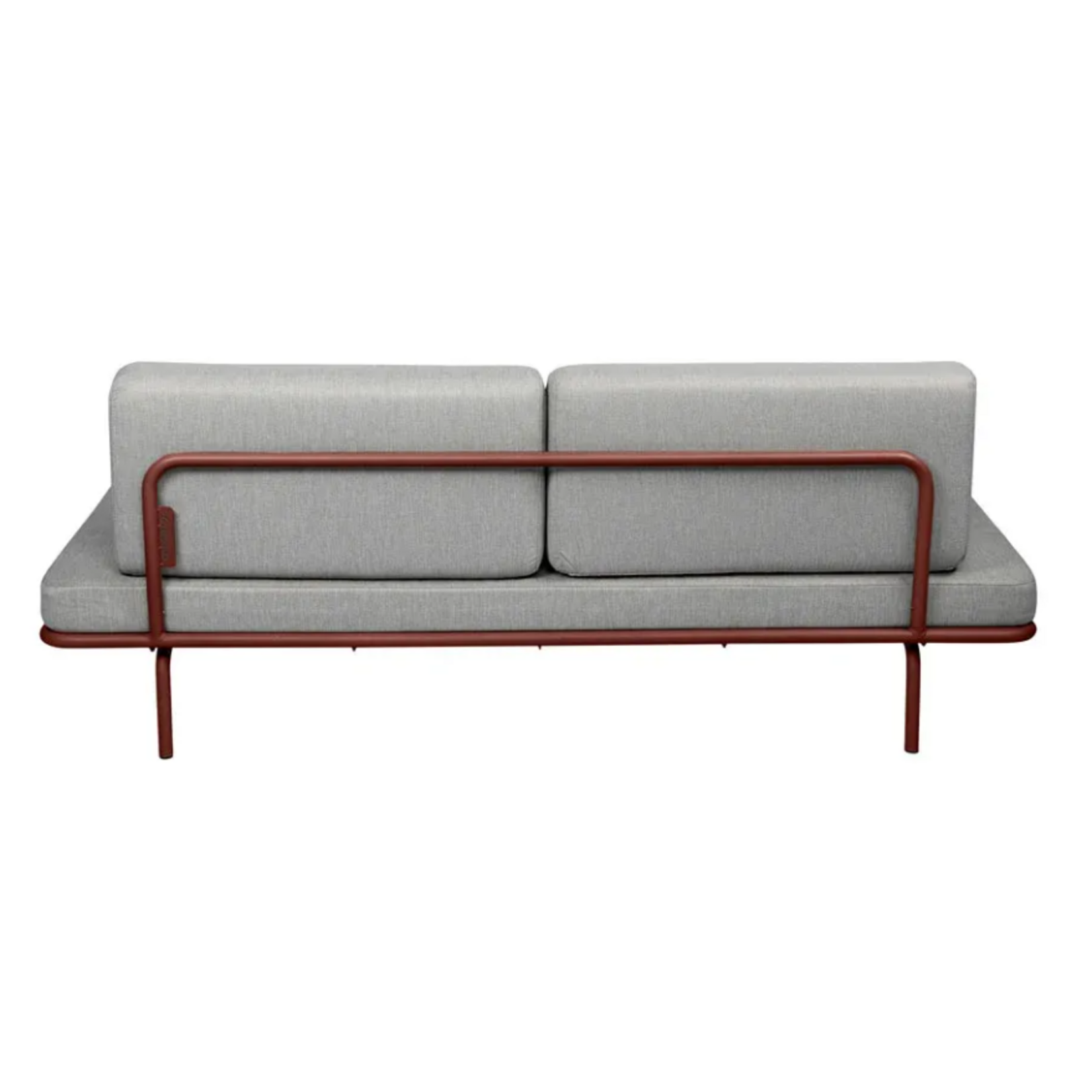 Weltevree Weltevree - Sofabed - Rood Frame - Licht Grijs