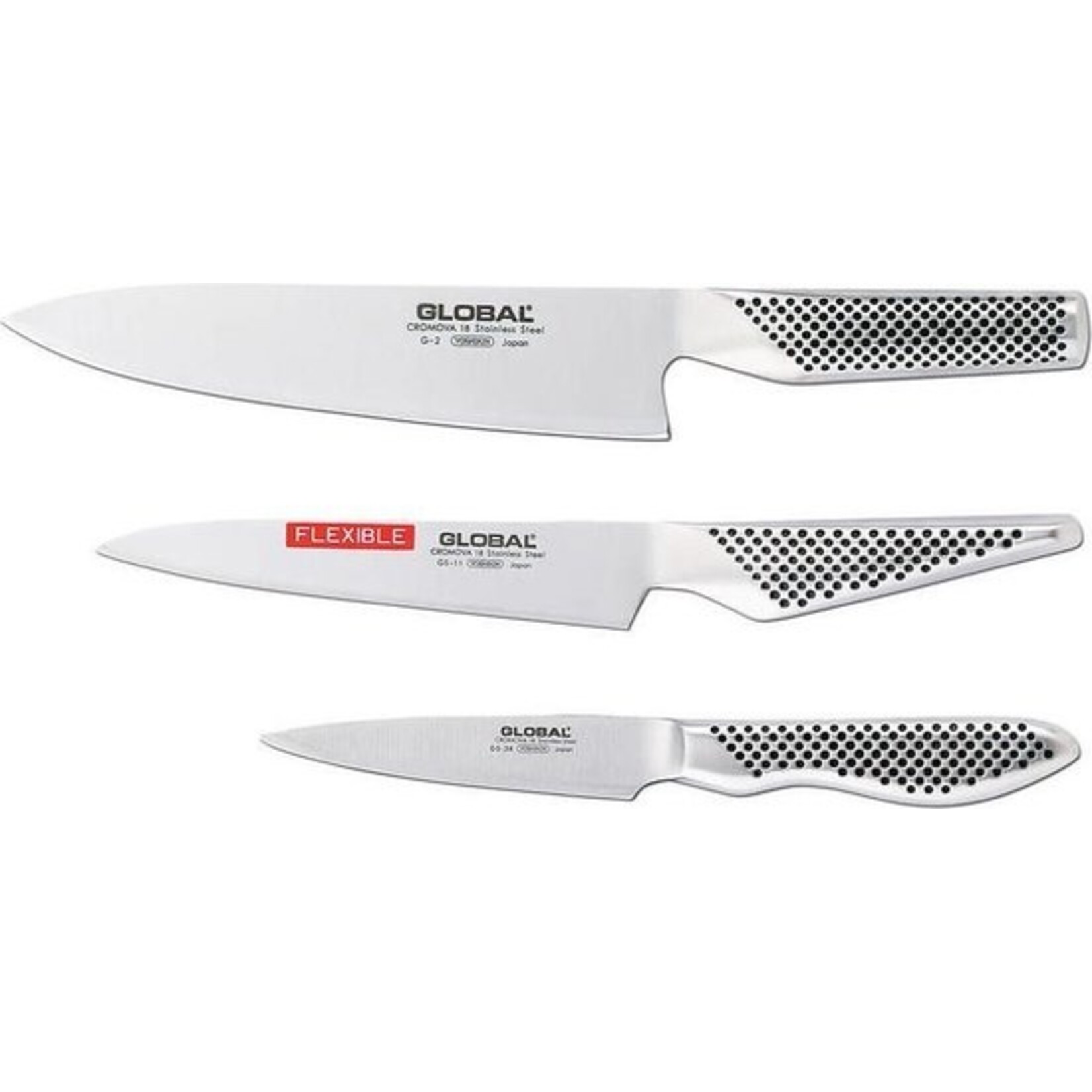 GLOBAL Global - Set de couteaux - G-21138 -3 pièces