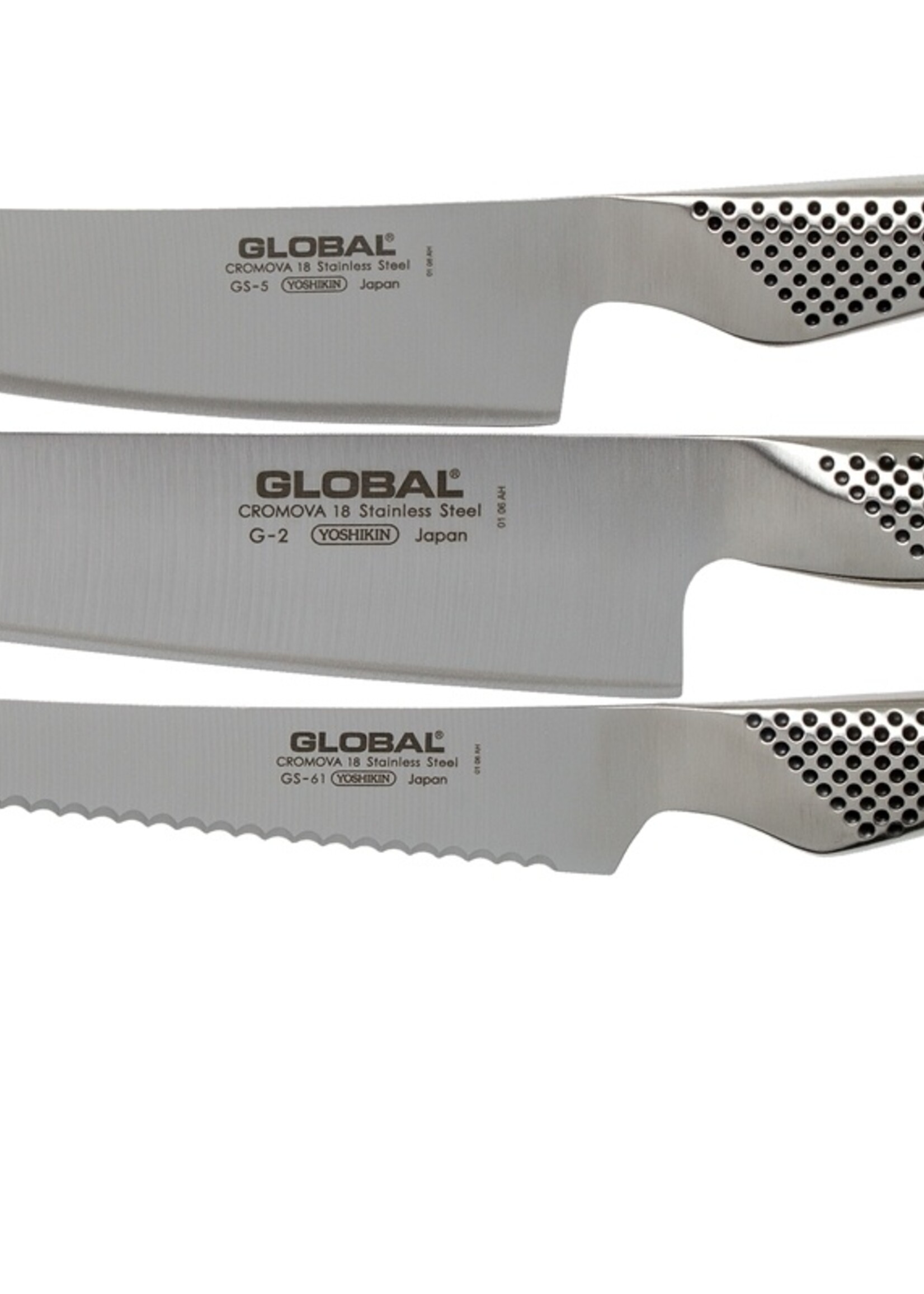 GLOBAL Global - Set de couteaux - G2561 - 3 pièces