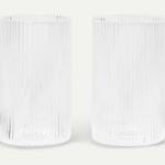 Ferm Living Ferm Living - Ripple - Verrines - Glazen - Set van 4