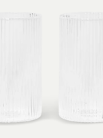 Ferm Living Ferm Living - Ripple - Verrines - Glazen - Set van 4
