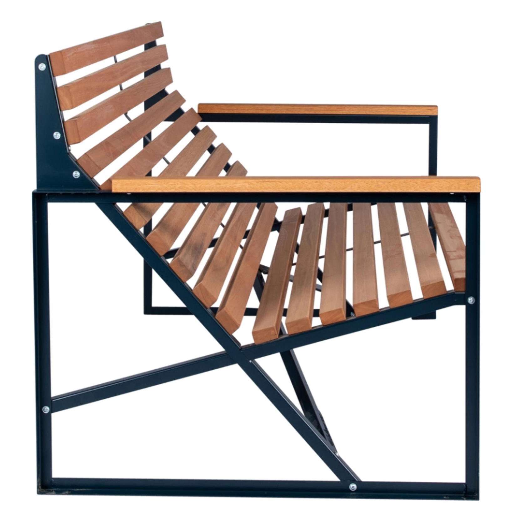 Weltevree Weltevree - Patiobench - Tuinbank - Eucalyptus hout - Blauw