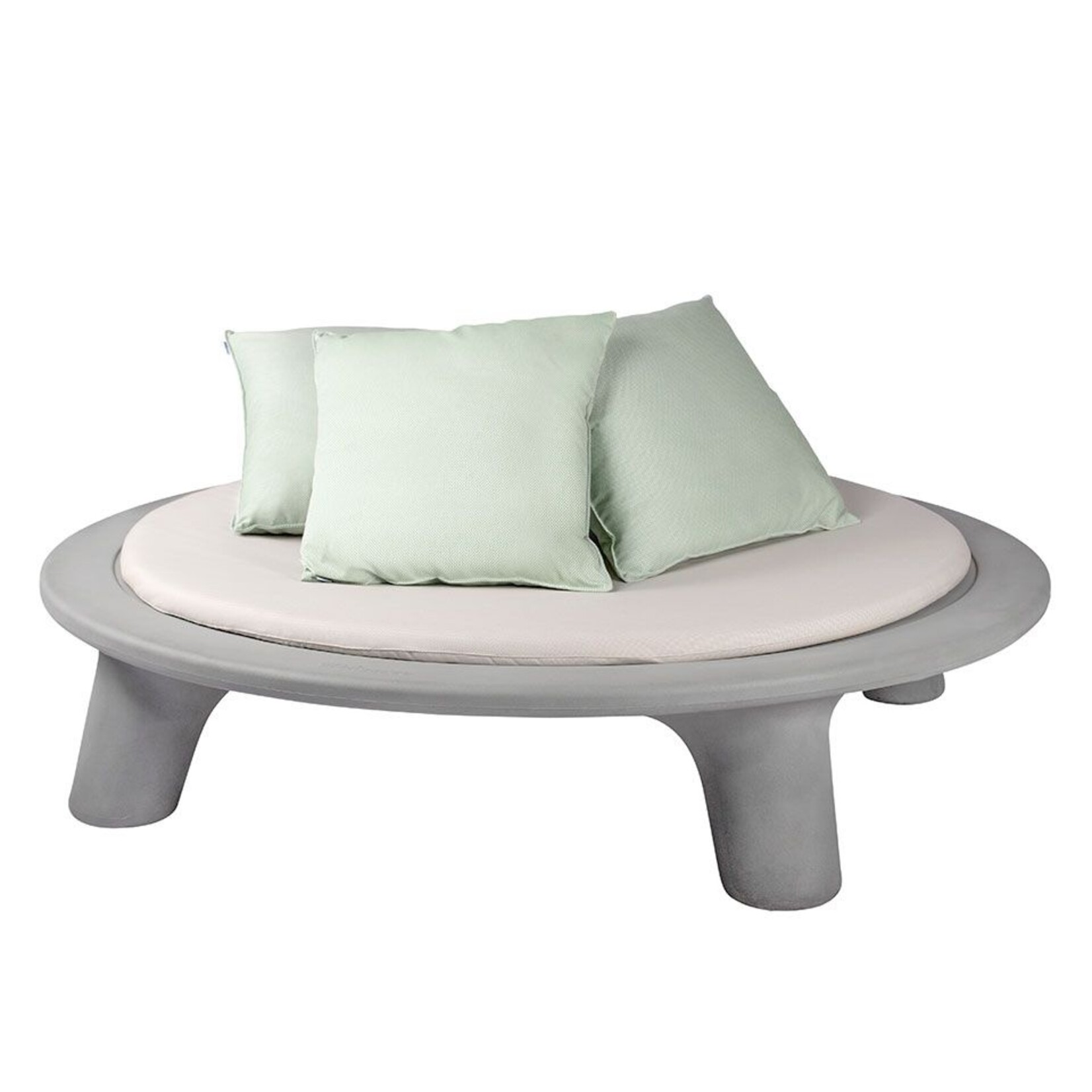 Weltevree Weltevree - FLYING DISHMAN - Lounge island garden - avec set de coussins vert