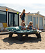 Weltevree Weltevree - FLYING DISHMAN - Lounge island garden - avec set de coussins vert