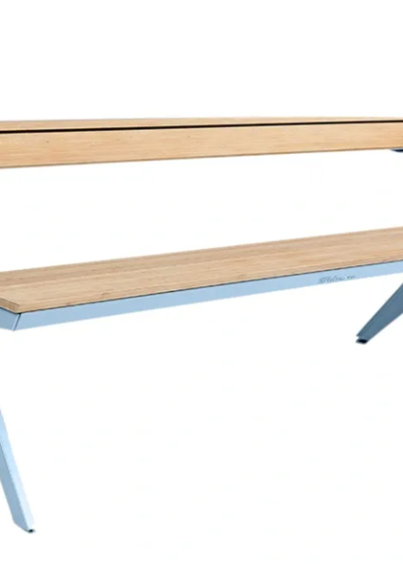 Weltevree Weltevree - Tablebench - Slimme picknicktafel of bankje met rugsteun - Pastel blauw