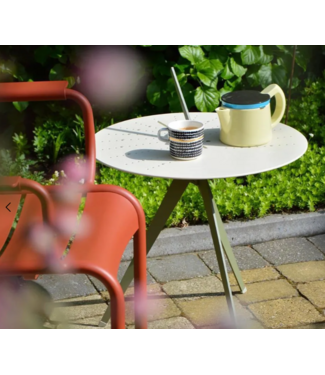 Weltevree Weltevree - Sundial Table - Zonnewijzer en bijzettafel - Reed green