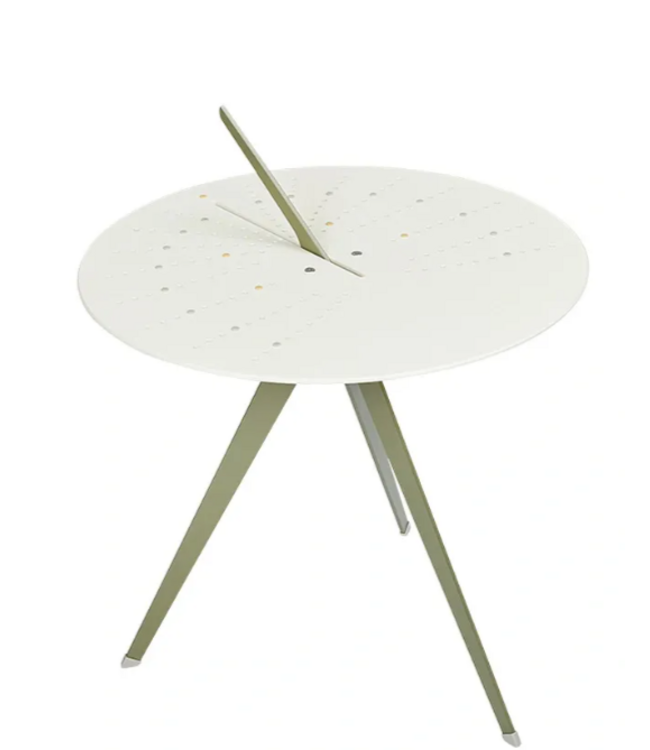 Weltevree - Sundial Table - Cadran solaire et table d'appoint - Reed green