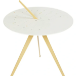 Weltevree Weltevree - Sundial Table - Cadran solaire et table d'appoint - Jaune sable