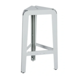 Weltevree Weltevree - Bended Stool High - Tabouret de bar haut en acier peint par poudrage
