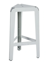 Weltevree Weltevree - Bended Stool High - High barstool from powdercoated steel