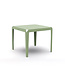 Weltevree - Bended Table 90 - Vert pâle - Table de jardin légère en aluminium