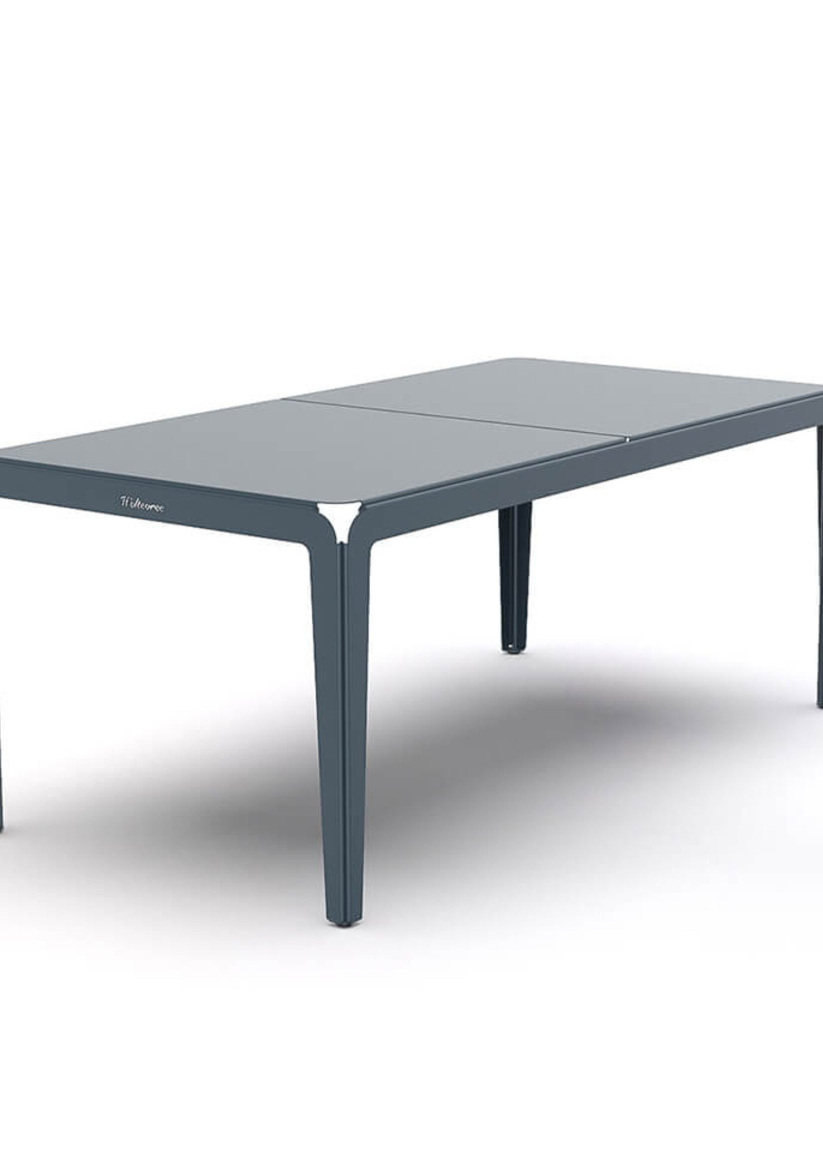 Weltevree Weltevree - Bended Table 180 - Lichtgewicht aluminium tuintafel - Grey Blue