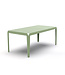 Weltevree - Bended Table 180 - Table de jardin légère en aluminium - Vert pâle
