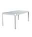 Weltevree Weltevree - Bended Table 180 - Table de jardin légère en aluminium - Gris agate