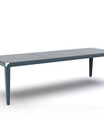 Weltevree Weltevree - Bended Table 270 - Table de jardin légère en aluminium - Gris Bleu