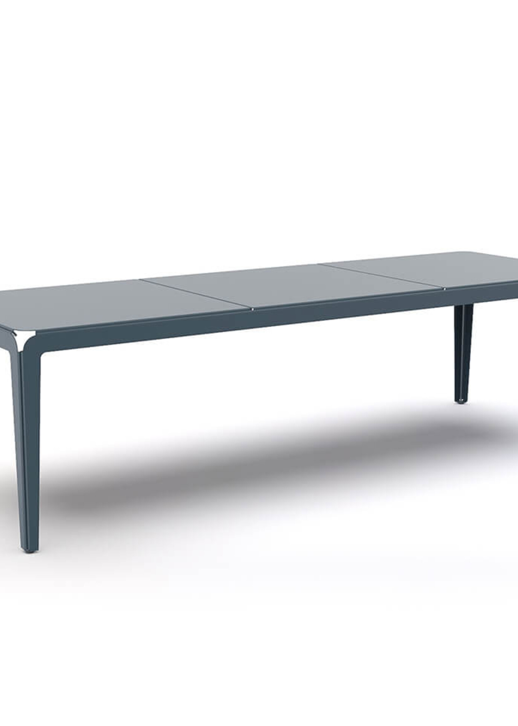 Weltevree Weltevree - Bended Table 270 - Table de jardin légère en aluminium - Gris Bleu