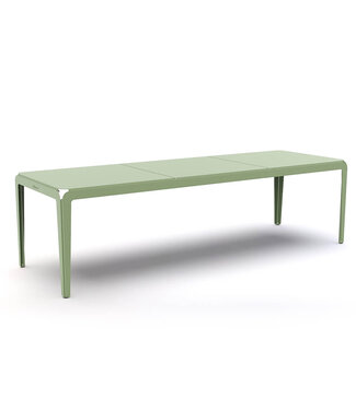 Weltevree Weltevree - Bended Table 270 - Table de jardin légère en aluminium - Vert pâle