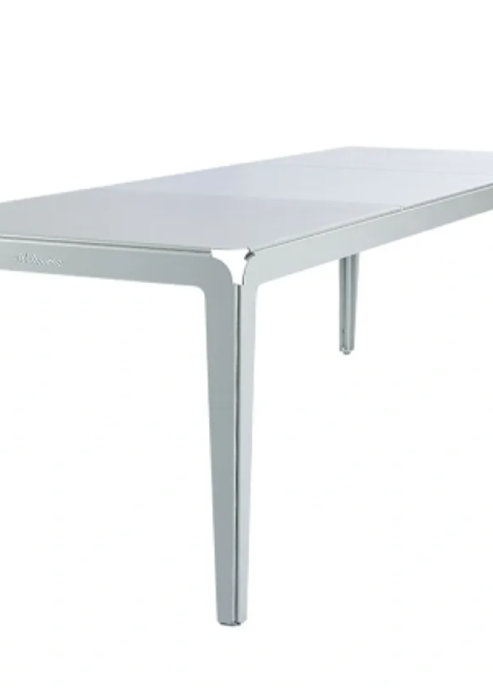 Weltevree Weltevree - Bended Table 270 - Table de jardin légère en aluminium - Gris agate