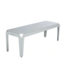 Weltevree - Bended Bench 140 - Lichtgewicht aluminium tuinbank - Agate Gray
