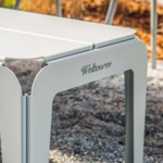 Weltevree Weltevree - Bended Bench 140 - Lichtgewicht aluminium tuinbank - Agate Gray