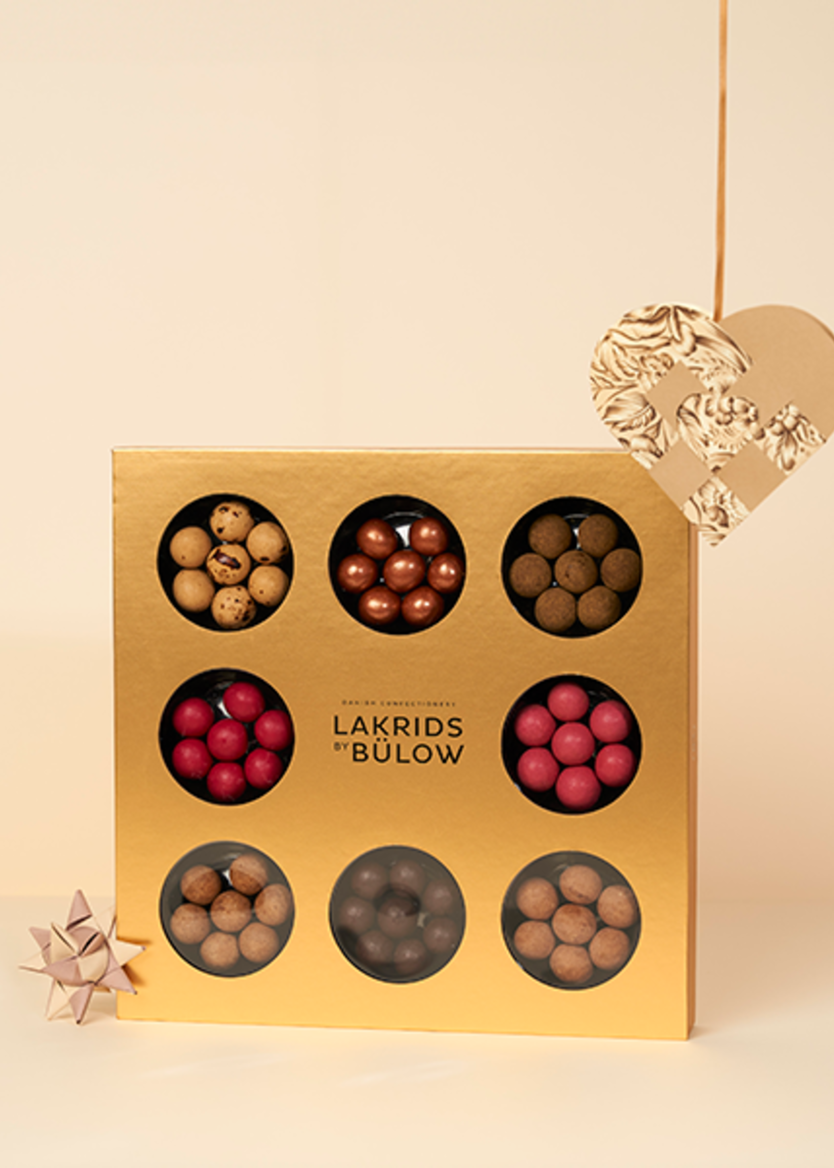 Lakrids Lakrids by Bulow - Réglisse au chocolat - Boîte d'hiver - Boîte dégustation - 8 saveurs