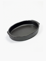 Serax Serax - Pascale Naessens - Pure - Plat à four - ovale - 37x26 cm - L - noir
