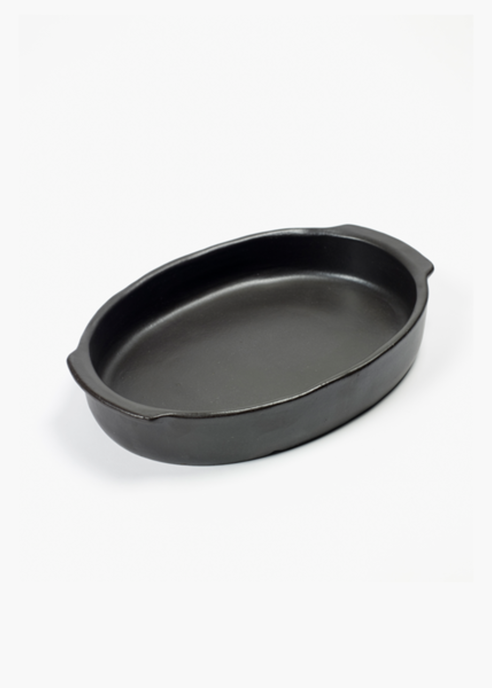 Serax Serax - Pascale Naessens - Pure - Plat à four - ovale - 37x26 cm - L - noir