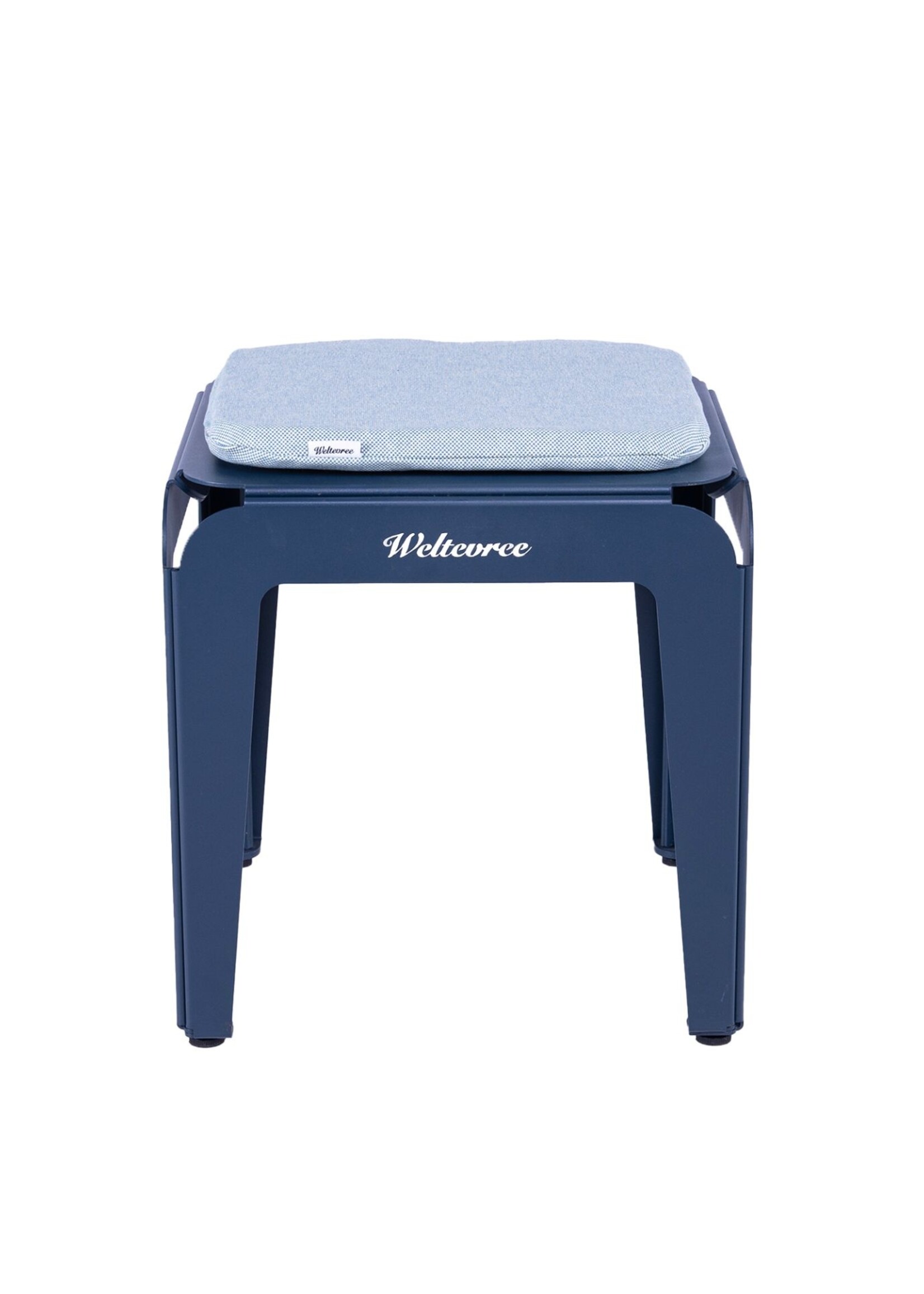 Weltevree Bended Stool 45 - Blauwgrijs