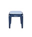 Tabouret courbé 45 - Bleu-gris