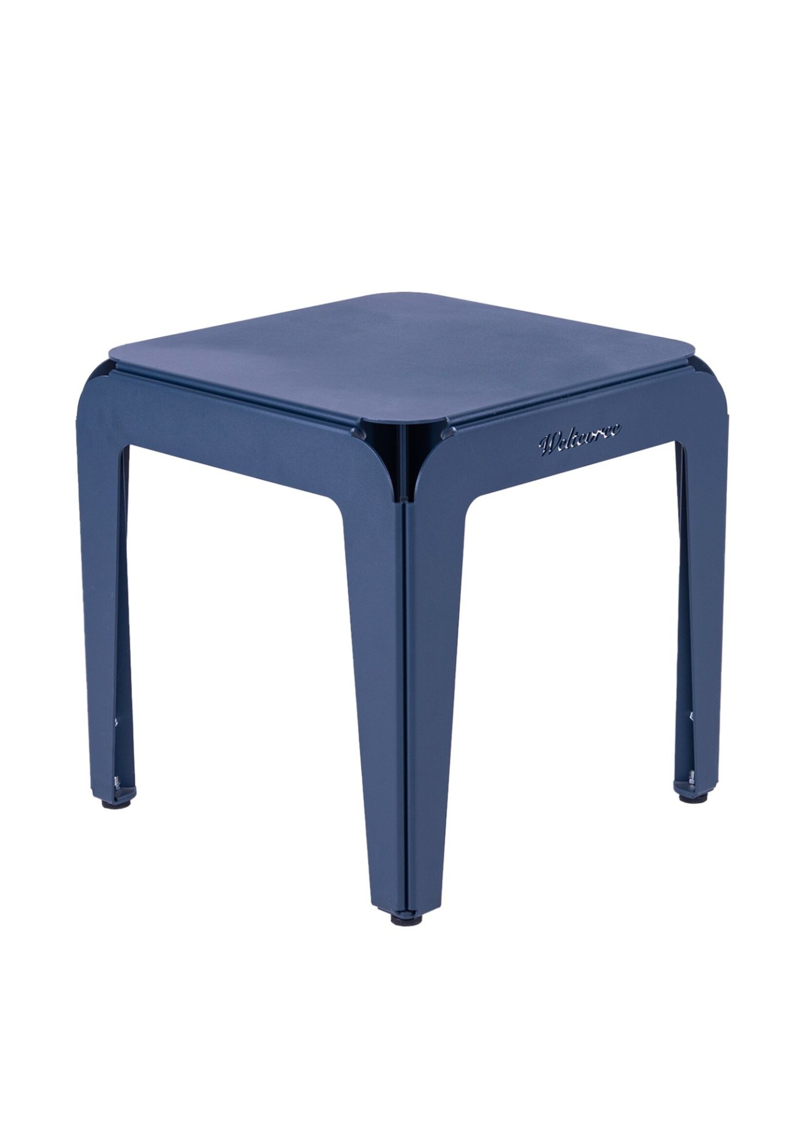 Weltevree Tabouret courbé 45 - Bleu-gris