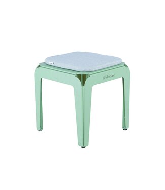 Weltevree Tabouret courbé 45 - vert pâle