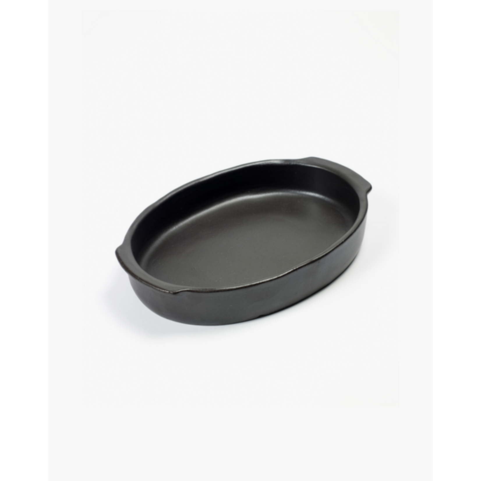 Serax Serax - Pascale Naessens - Pure - Ovenschaal - ovaal - 24,5x16cm - S - zwart
