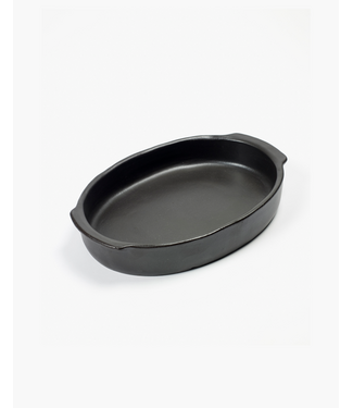 Serax Serax - Pascale Naessens - Pure - Ovenschaal - ovaal - 24,5x16cm - S - zwart