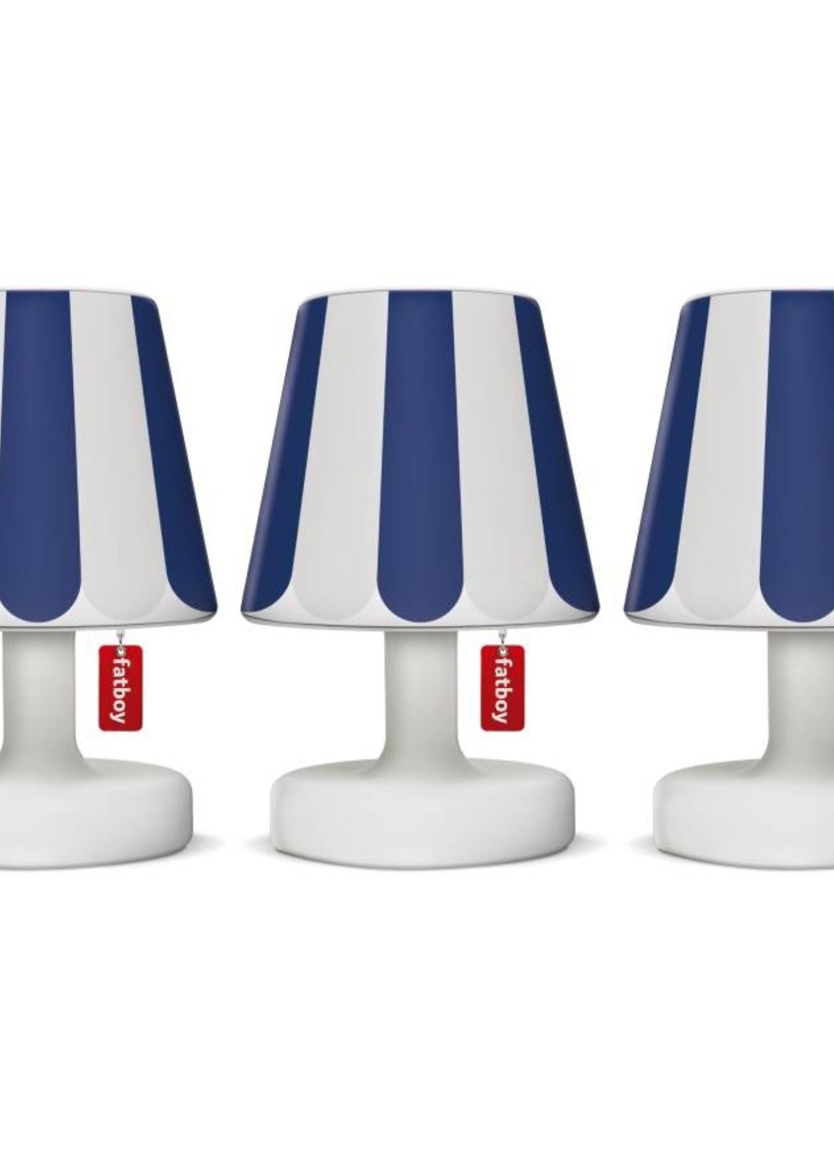 Edison Mini Cappie Set van 3 - Blauw Lampenkapje