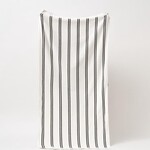 Sunnylife SunnyLife -Casa - Tunisa - Serviette de plage - Coton - Noir et blanc