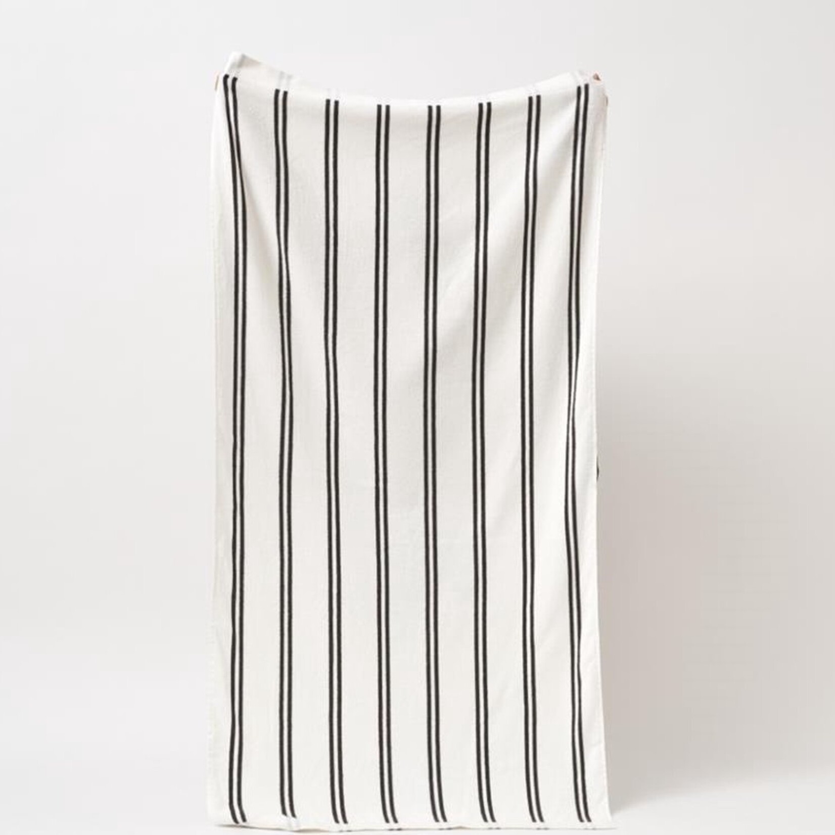 Sunnylife SunnyLife -Casa - Tunisa - Serviette de plage - Coton - Noir et blanc