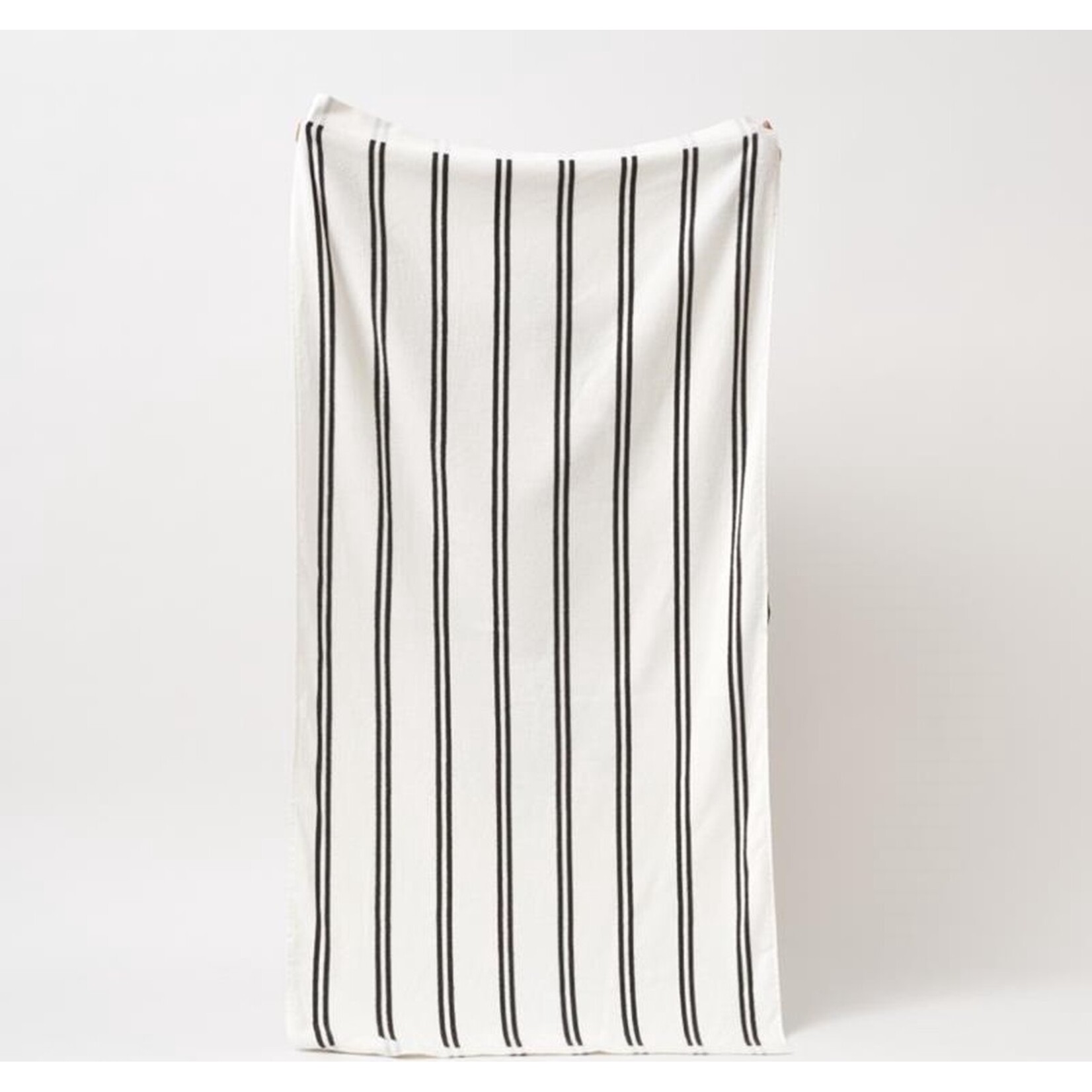 Sunnylife SunnyLife -Casa - Tunisa - Serviette de plage - Coton - Noir et blanc