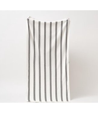 Sunnylife SunnyLife -Casa - Tunisa - Serviette de plage - Coton - Noir et blanc