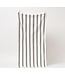 Sunnylife SunnyLife -Casa - Tunisa - Serviette de plage - Coton - Noir et blanc