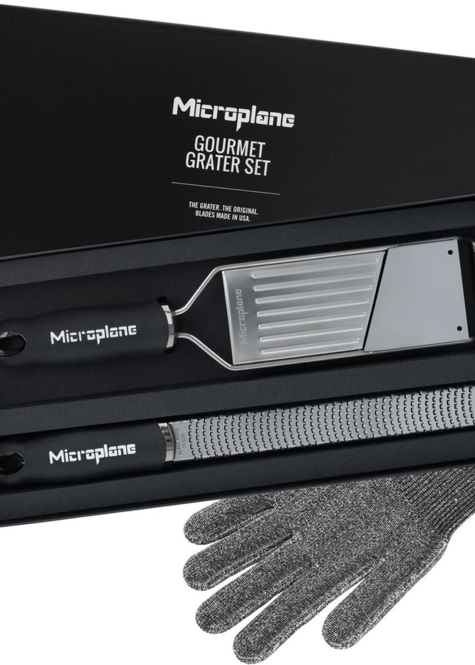 Microplane Microplane - Set - Gourmet Rasp + handschoen