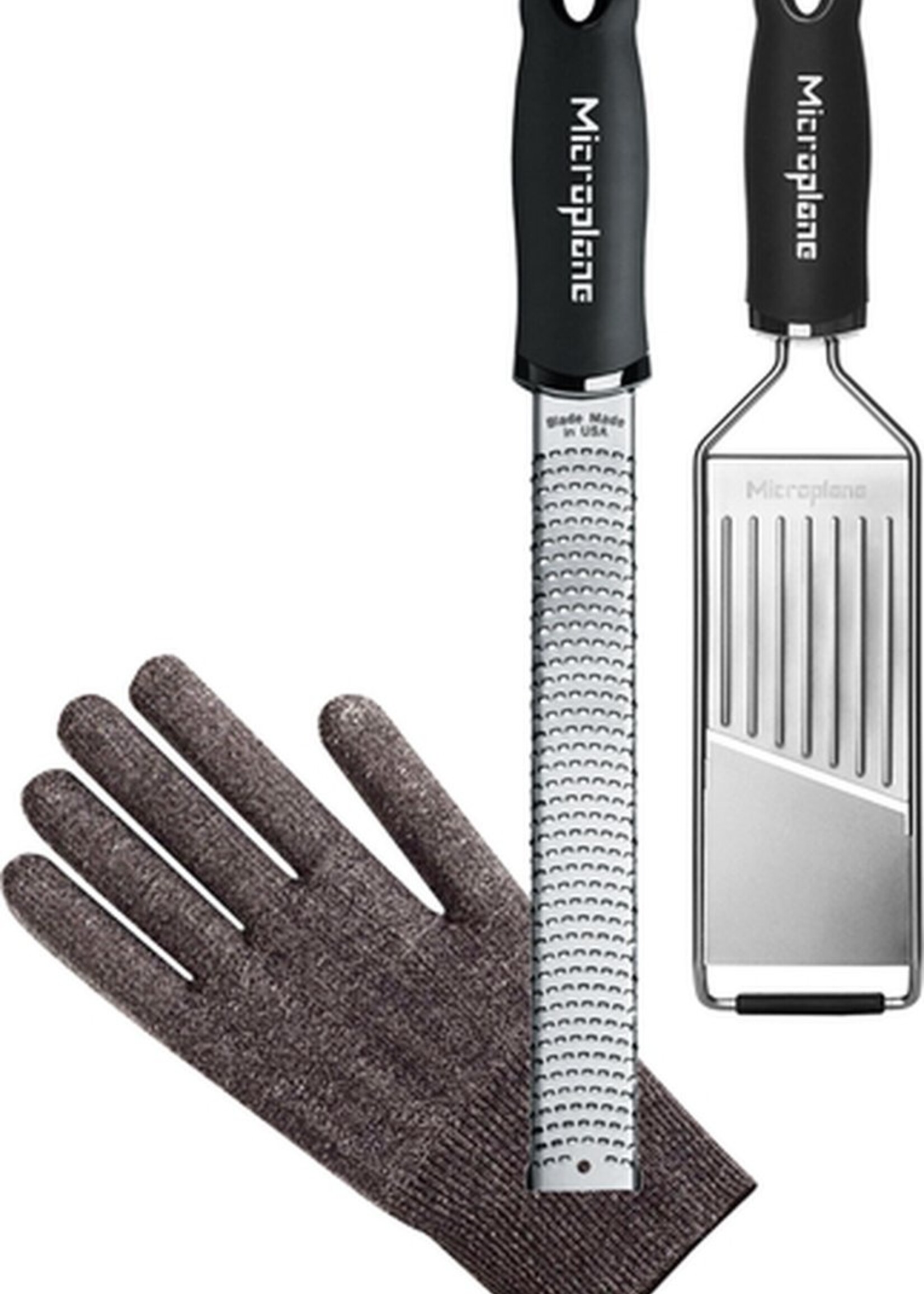 Microplane Microplane - Set - Gourmet Rasp + handschoen